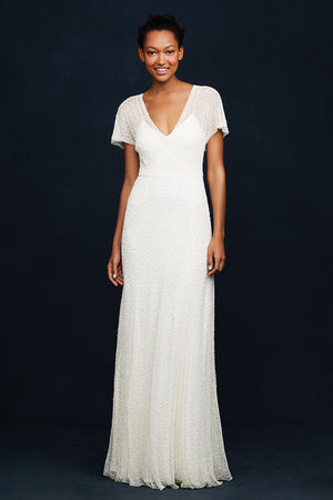 J. Crew Beaded Wedding Gown - Adinas Bridal